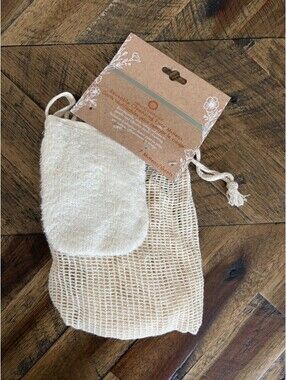 Qty 7 Reusable Cleansing Face Mittens